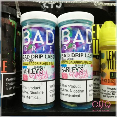 Bad Drip Farley’s Gnarly Sauce Iced Out - премиум жидкость для заправки электронных сигарет. США. Жевачка.