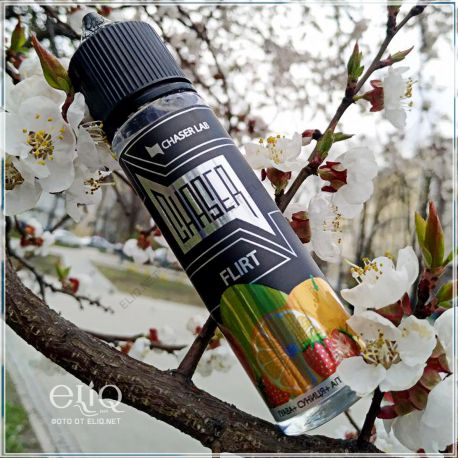 60ml Flirt Ice Chaser. Жидкость для электронной сигареты. Флирт Чейзер. Гуава, земляника, апельсин, холодок