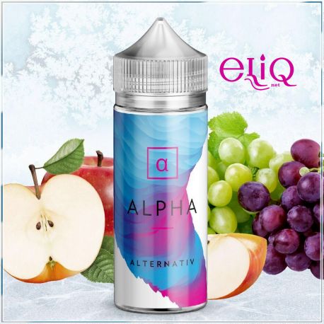 100ml Alternativ EJuice - Alpha - премиум жидкость для заправки электронных сигарет Альфа: яблоко + виноград.