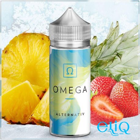 100ml Alternativ E-Juice - Omega - премиум жидкость для заправки электронных сигарет Омега: ананас + клубника