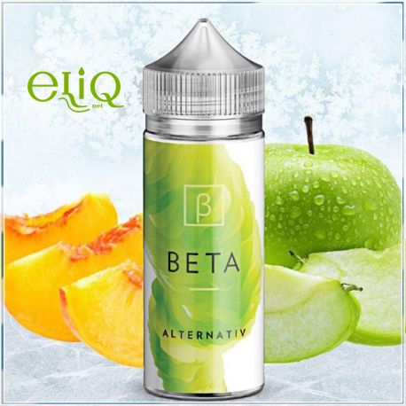 100ml - Alternativ Ejuice - Beta премиум жидкость для заправки электронных сигарет персик + яблоко.