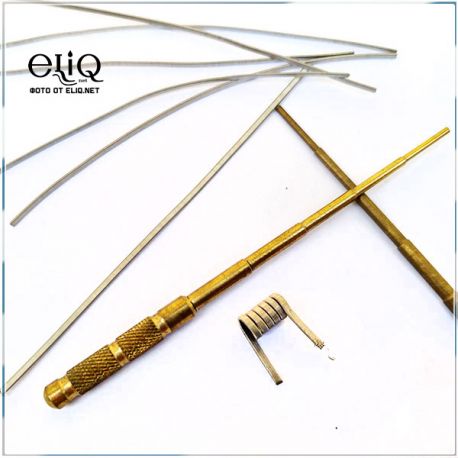 Micro Coil Jig Инструмент для намотки спирали (золотистый)