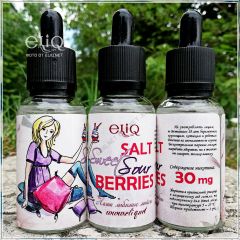 30 мл. Sweet Sour Berries SALT (eliq.net) - вейп-жидкость для заправки электронных сигарет. Кисло-сладкий ягодный микс Соль