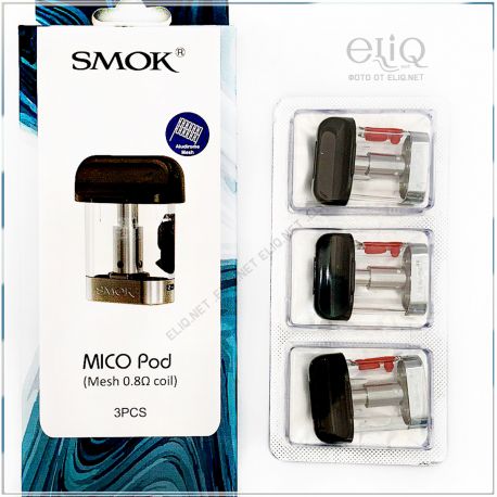 Картридж SMOK MICO POD 1.7ml для електронної сигарети з різними типами спіралей