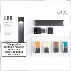 JUUL 200мАч + 4 PODs 0.7мл Starter kit мини-вейп, электронная сигарета. Pod-система