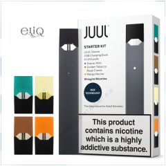 JUUL 200мАч + 4 PODs 0.7мл Starter kit мини-вейп, электронная сигарета. Pod-система