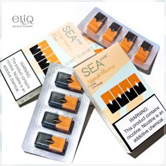 4шт JUUL SEA pods Mango Menthol - Картридж (под) для электронной сигареты Джул Манго Ментол