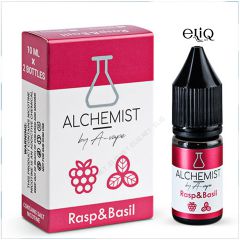 10 мл. Rasp&Basil Alchemist by A-Vape SALT - вейп-жидкость для заправки электронных сигарет. Соль Малина, Базилик
