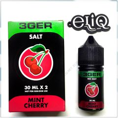 30 мл Mint Cherry 3GERcraft SALT - вейп-жидкость для заправки электронных сигарет. Мята-вишня Соль