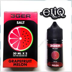 30 мл GrapeFruit Melon 3GERcraft SALT - вейп-жидкость для заправки электронных сигарет. Грейпфрут, дыня. Соль