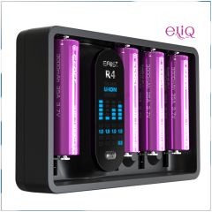 Efest iMate R4 Intelligent QC зарядное устройство на 4 слота. Самая Быстрая зарядка