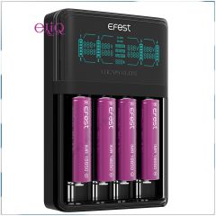 Efest LUC V4 ELITE HD LCD зарядное устройство на 4 слота. Быстрая зарядка
