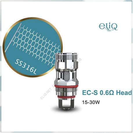 Eleaf EC-S 0.6ohm SS316 Mesh сменный испаритель для атомайзера Melo 5 Tank