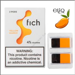 Картриджі Fich Pods Yellow Mango для POD-системи Fich 4% 2 шт. (Жовте Манго)