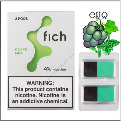 Картриджі Fich Pods Grape Mint для POD-системи Fich 4% 2 шт. (Виноград М’ята)