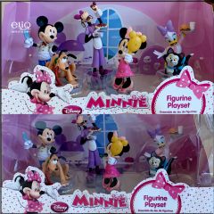 Минни Маус набор фигурок. Minnie Mouse Figurine Play Set Disney. Дисней оригинал США