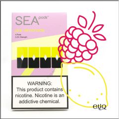 4шт JUUL SEA pods Pink lemonade - Картридж (под) для электронной сигареты Джул лимонад малина