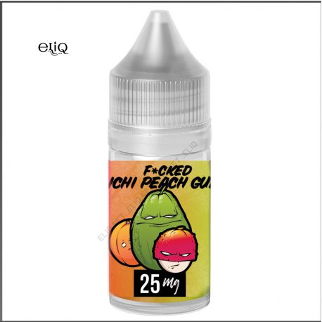 30ml F*cked Liquids Lichi Peach Guava SALT. Жидкость для заправки под-систем. Экзотик Соль