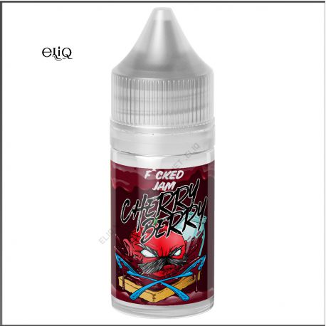 30ml F*cked Liquids Cherry Berry Jam SALT. Жидкость для заправки под-систем. тост, вишня Соль