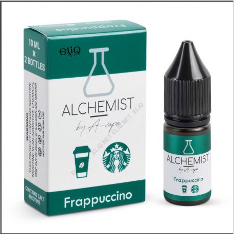 10 мл. Frappuccino Alchemist by A-Vape SALT - вейп-жидкость для заправки электронных сигарет. Алхимик Соль кофе фрапучино