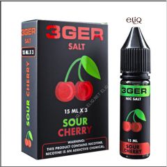 15 мл Sour Cherry 3GERcraft SALT - вейп-жидкость для заправки электронных сигарет. Вишня. Соль