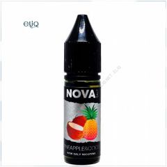 15 мл 65 мг NOVA Salt Pineapple Coco - вейп-жидкость для заправки электронных сигарет. Ананас, кокос. Соль