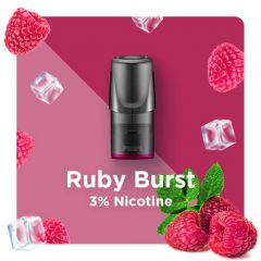 Ruby Burst RELX PODs 3% 30мг заправленные картриджи (поды) малина