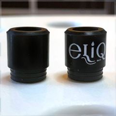 [810] Черный силиконовый дрип-тип Элик
