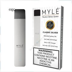 Myle Vapor Device Only Magnetic Edition Basic kit (Classic Silver) Pod-система на основі сольового нікотину. Майли Серебристый