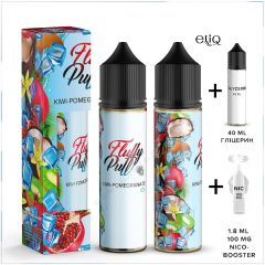 Kiwi Pomegranate Ice Ароматизатор Fluffy Puff 18мл Aroma Mix Киви-Гранат