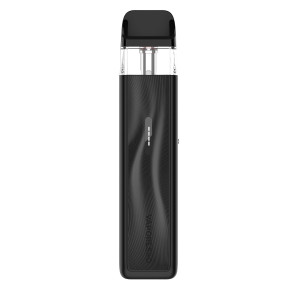 Vaporesso XROS 5 Mini чорний передній вигляд з 4 LED індикаторами заряду та картриджем 3мл
