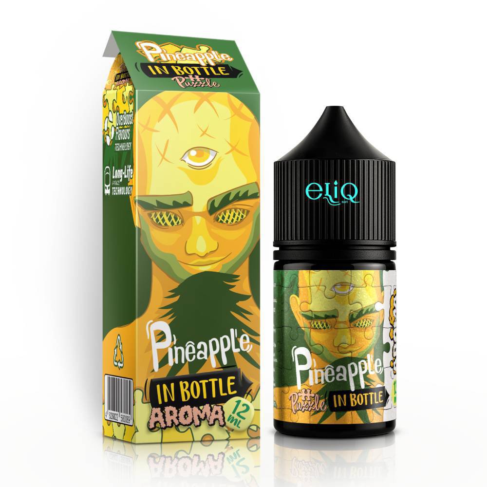 InBottle Salt Puzzle Pineapple 50мг - тропічний ананас для вейпу