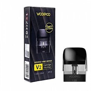 Voopoo Vinci Series V2 Cartridge 2ml 1.2Ω з антибактеріальним мундштуком
