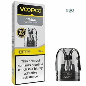 Упаковка картриджа VooPoo Argus 0.4 Ом з інструкцією