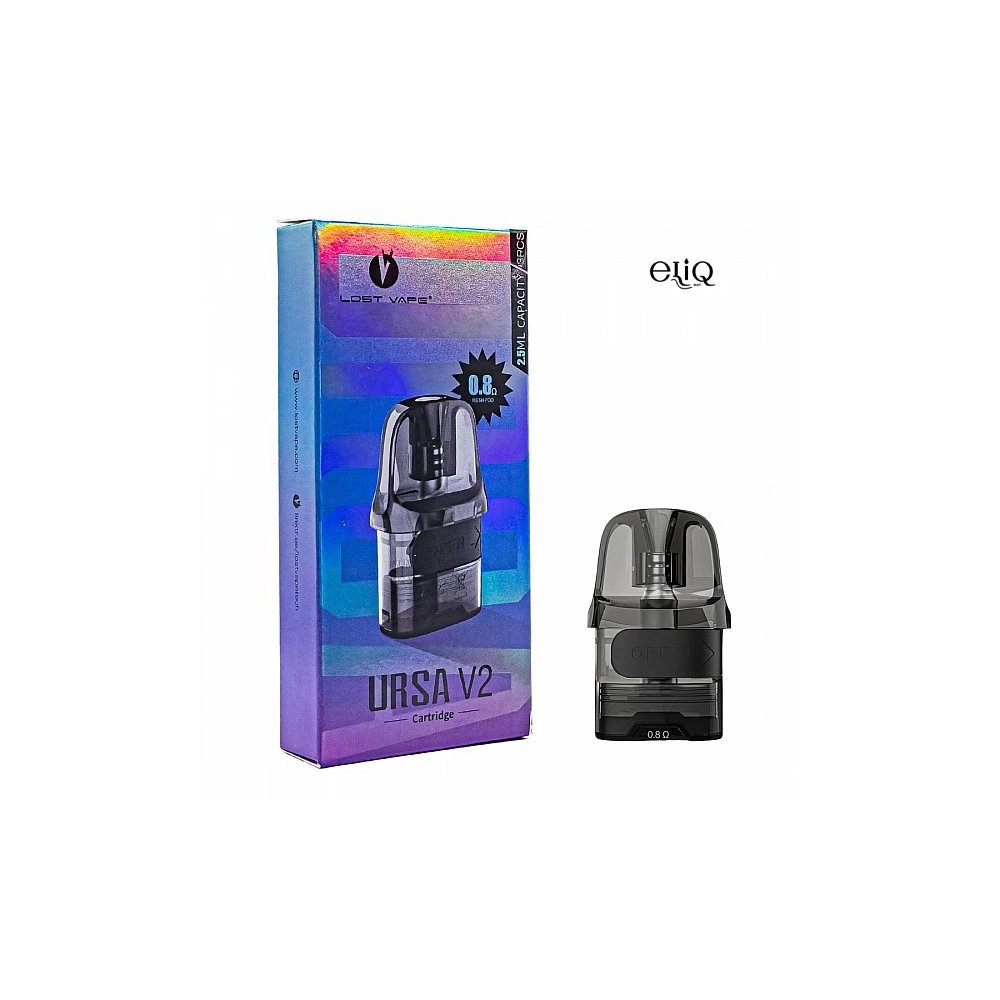 Lost Vape Ursa Nano V2 Cartridge 0.8 Ом 2.5мл под в упаковці