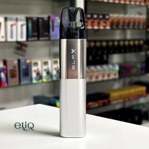 Elf Bar ELFX pod система silver сріблястий колір 1000mAh dual mesh україна
