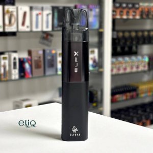 Elf Bar ELFX pod система black чорна багаторазова електронна сигарета 1000mAh купити