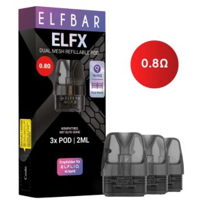 магнітне кріплення картриджа Elf Bar ELFX на 08 ом легка заміна фіксація