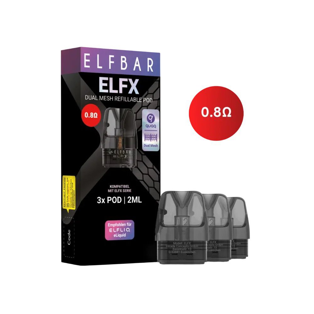 магнітне кріплення картриджа Elf Bar ELFX на 08 ом легка заміна фіксація