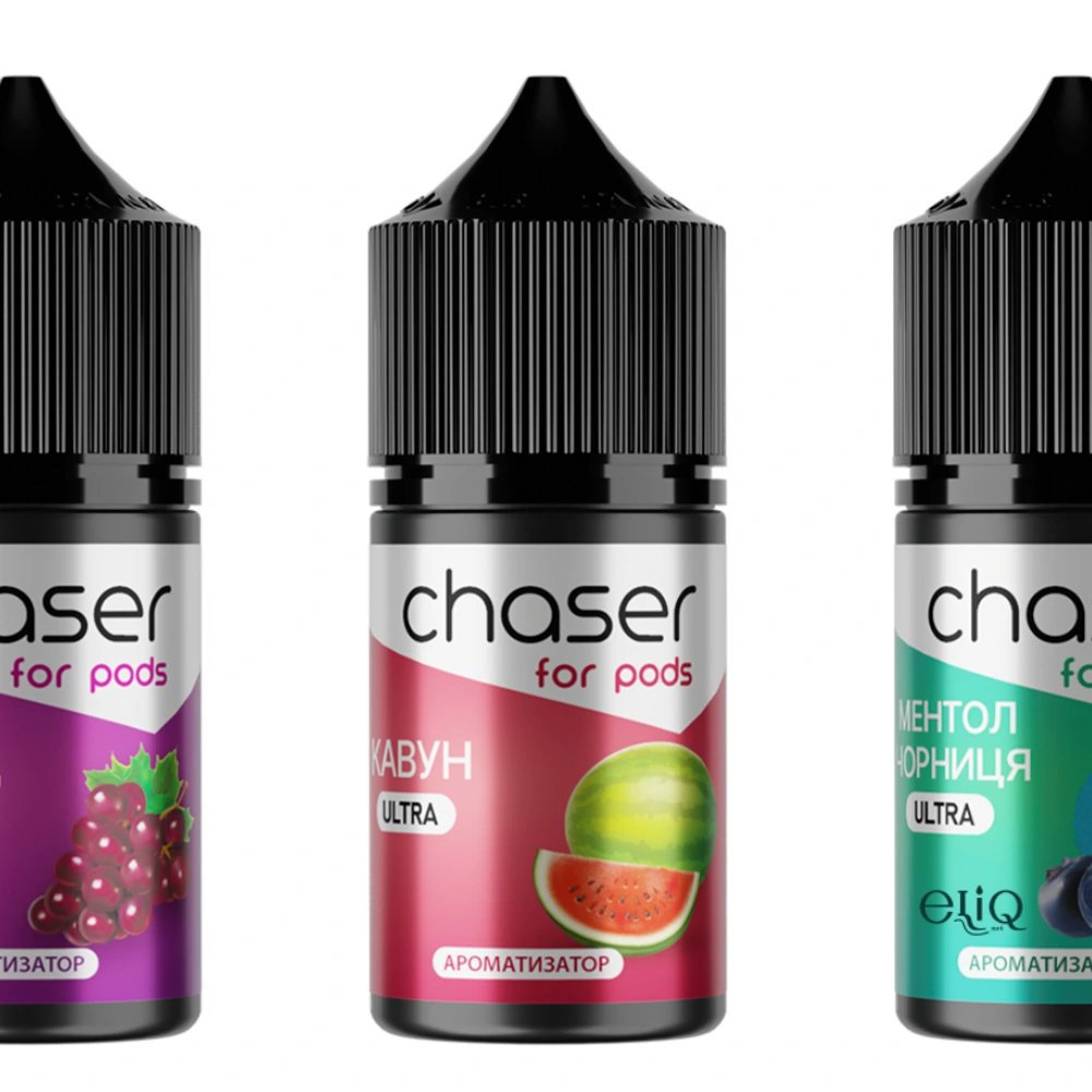 Ароматизатор Chaser FOR PODS ULTRA кавун 12мл - соковитий літній смак для створення 30мл готової рідини з автентичним ароматом