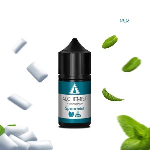 Аромамікс Alchemist Spearmint 12мл з освіжаючим зелено-білим дизайном