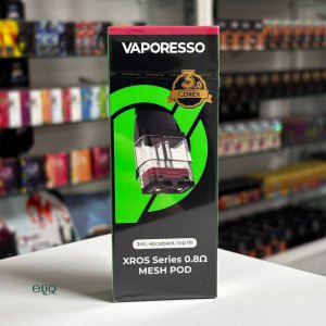 Оригінальний картридж Vaporesso XROS 0.8 Ом 3мл з технологією COREX 3.0 для MTL парування