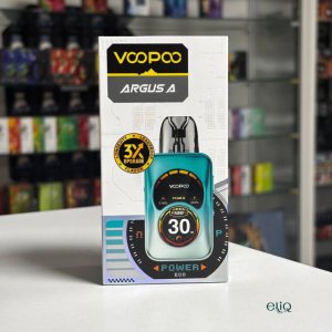 Зручне утримання VooPoo Argus A Azure Blue - ергономічна форма та приємна текстура корпусу