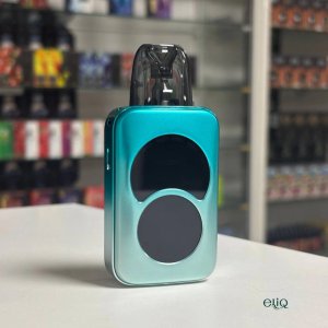 Зручне утримання VooPoo Argus A Azure Blue - екран реальне фото
