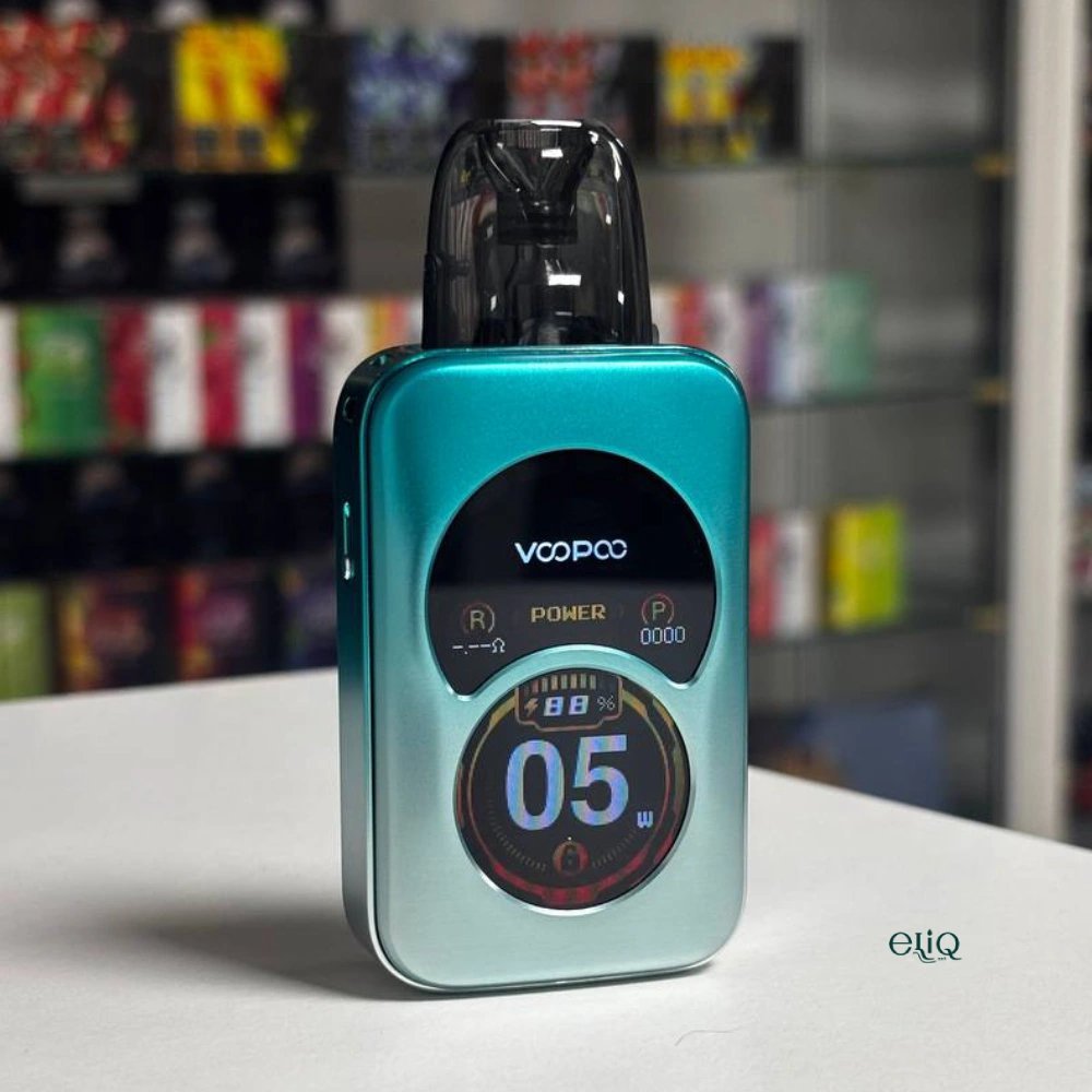 VooPoo Argus A Azure Blue - елегантна POD-система реальне фото от вейп елік