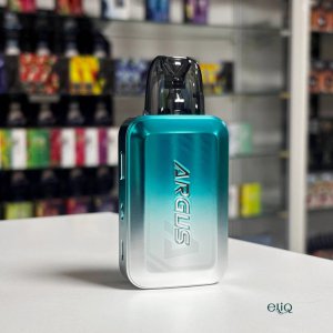 VooPoo Argus A у вишуканому кольорі Azure Blue - задня кришка з перламутровими переливами