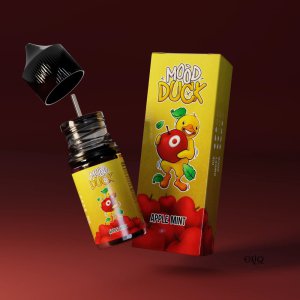 Готова vape рідина MOOD DUCK Apple Mint - класичний фруктово-м'ятний смак
