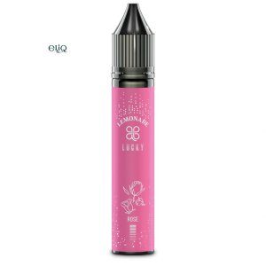Готовий флакон рідини Lucky Rose Lemonade на білому фоні