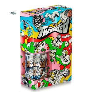 Упаковка та флакон TWISTED Coconut Cookies від Liquid Lab