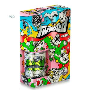Упаковка та флакон TWISTED Applespear від Liquid Lab